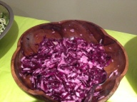 Purple cabbage Salad